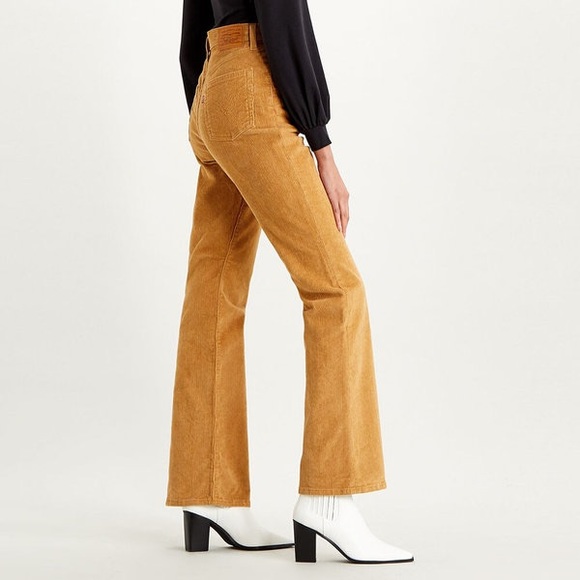 New LEVI'S RIBCAGE BOOTCUT high rise PANTS - Picture 4 of 10